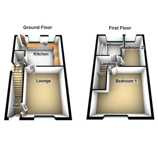 Cheerful 2-Bedroom Home With Off Street Parking Blackpool Eksteriør bilde